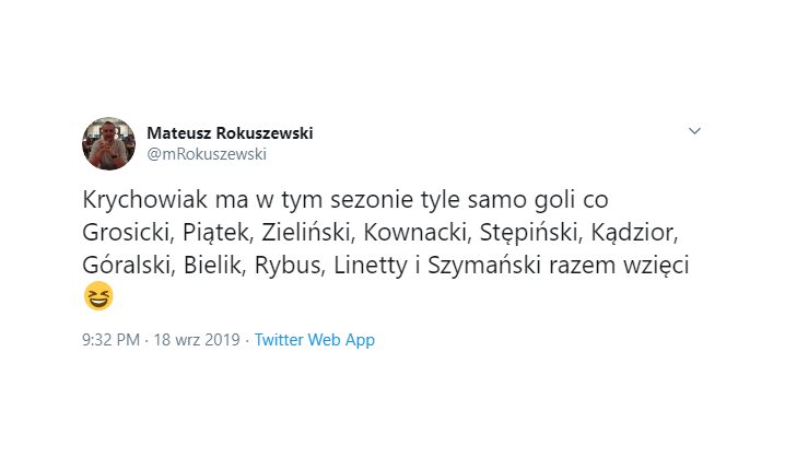 NIESAMOWITA strzelecka forma Krychowiaka :D